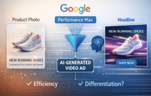 AI generated video ad