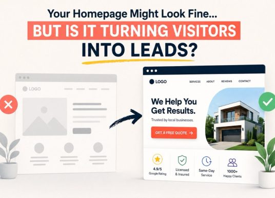 Small Business Websites Have a Conversion Problem, Not a Traffic Problem