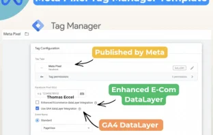 meta pixel google tag manager