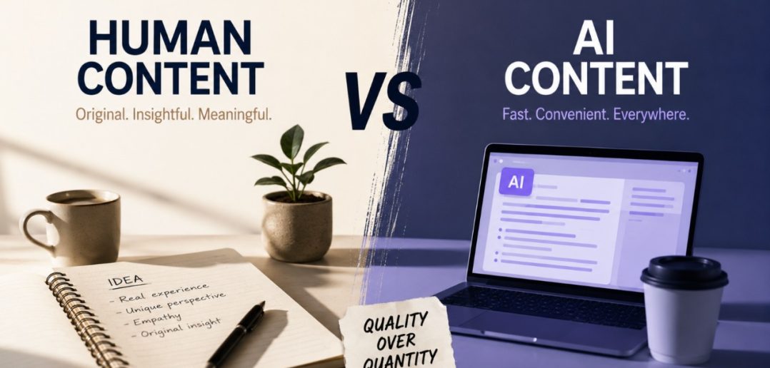 Human Content vs AI Content